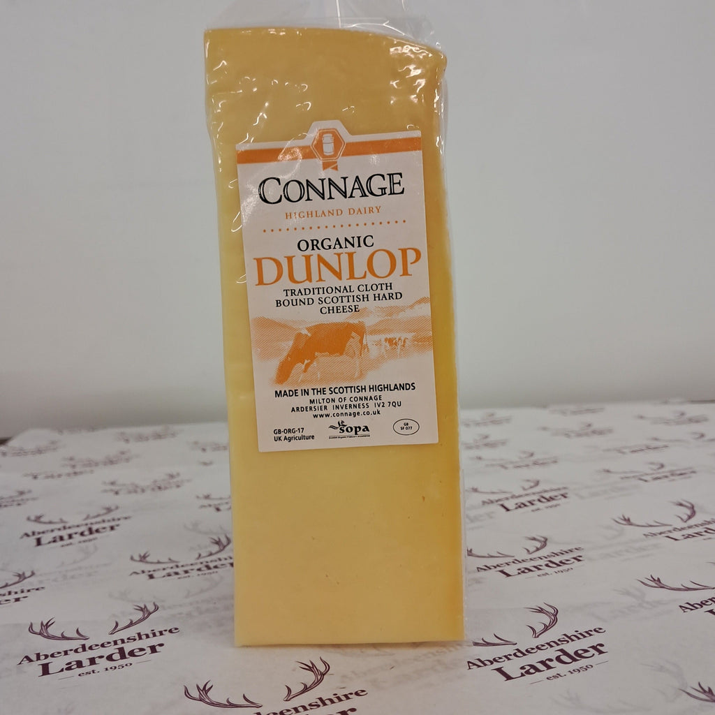 Connage Organic Dunlop Hard Cheese