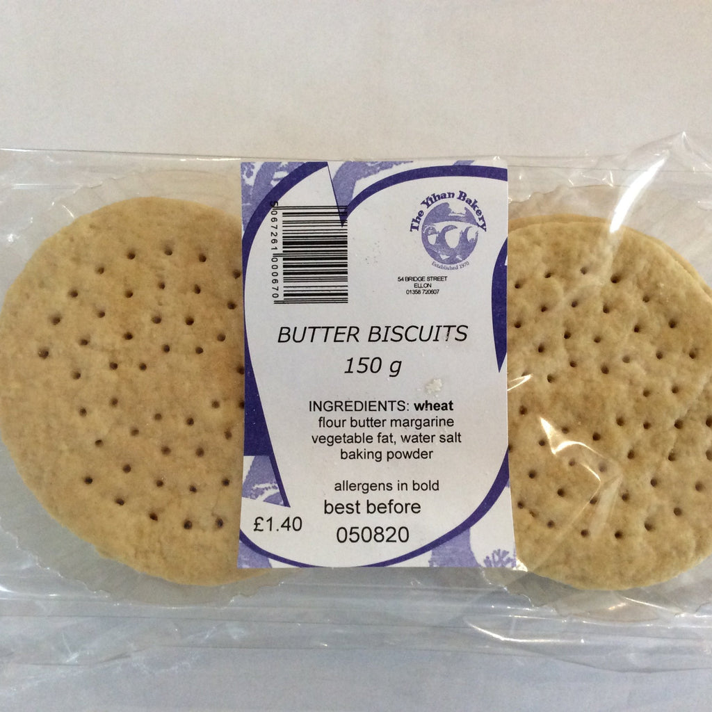 Ythan Bakery Butter Biscuits