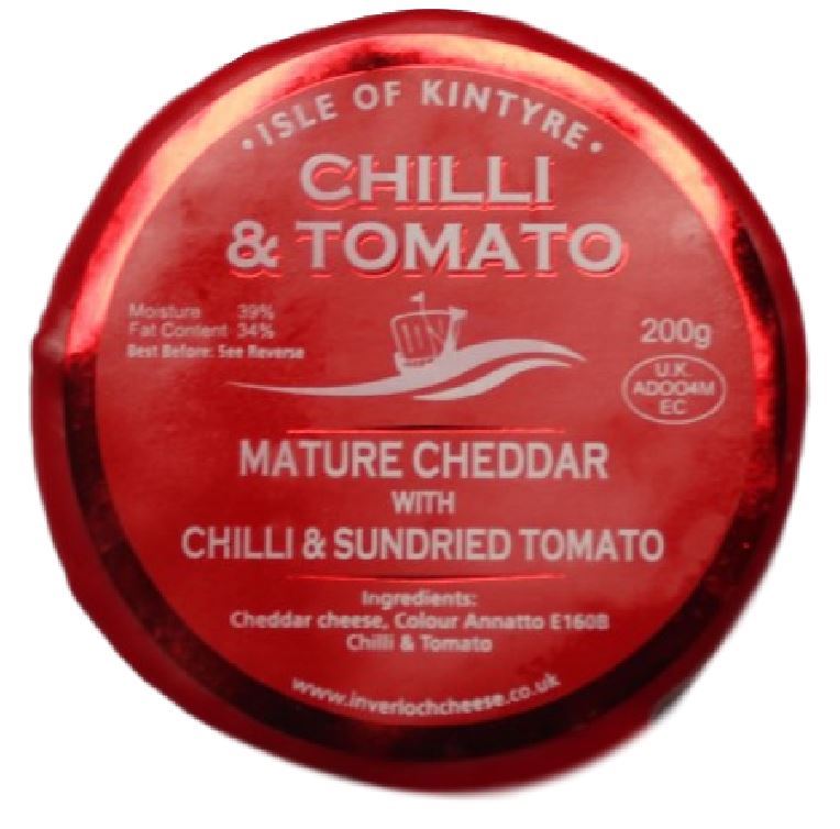 Sundried Tomato and Chill Cheese