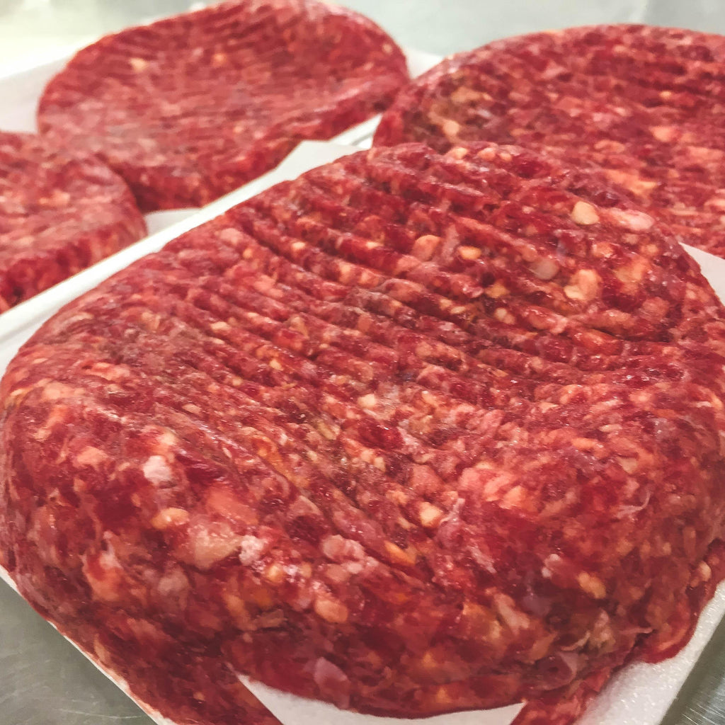 Buy Beef Steak & Haggis Burger 6oz/170g Online from Aberdeenshire Larder