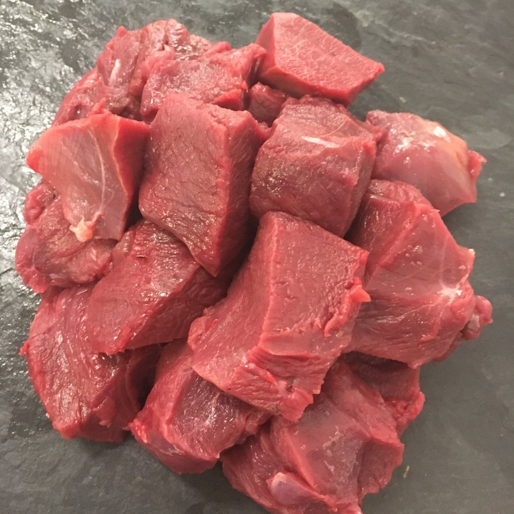 Scottish Wild Venison Haunch Diced