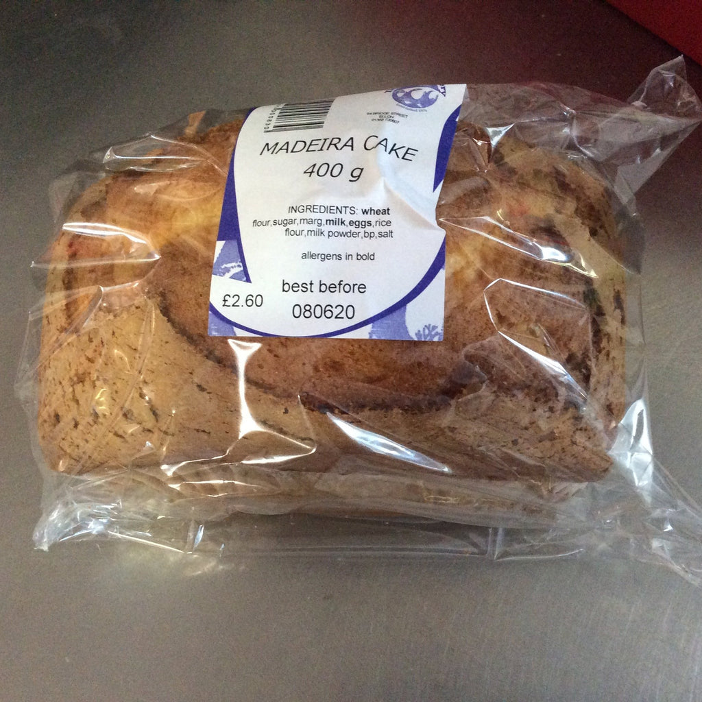 Ythan Bakery Madeira Cake