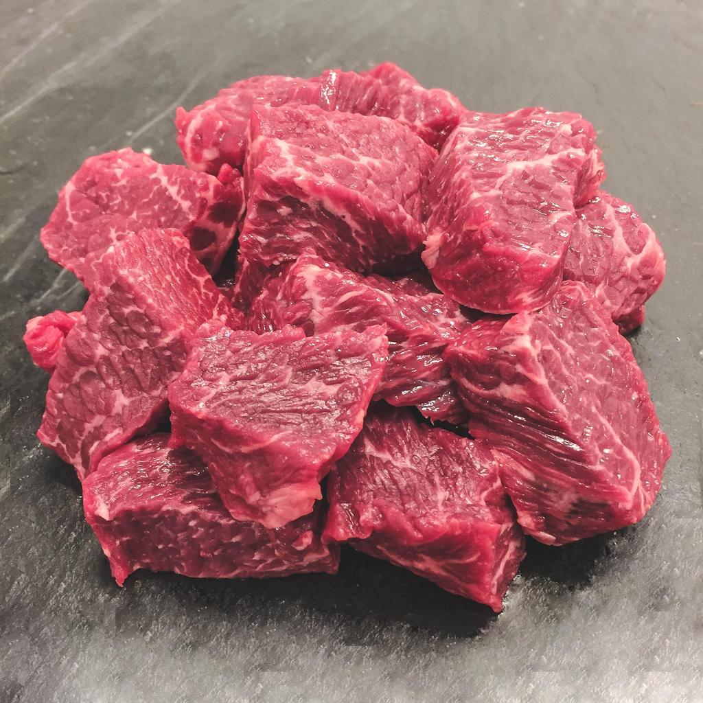 Beef Shoulder Steak - Hand Diced